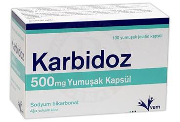 KARBIDOZ 500 MG YUMU�AK KAPS�L